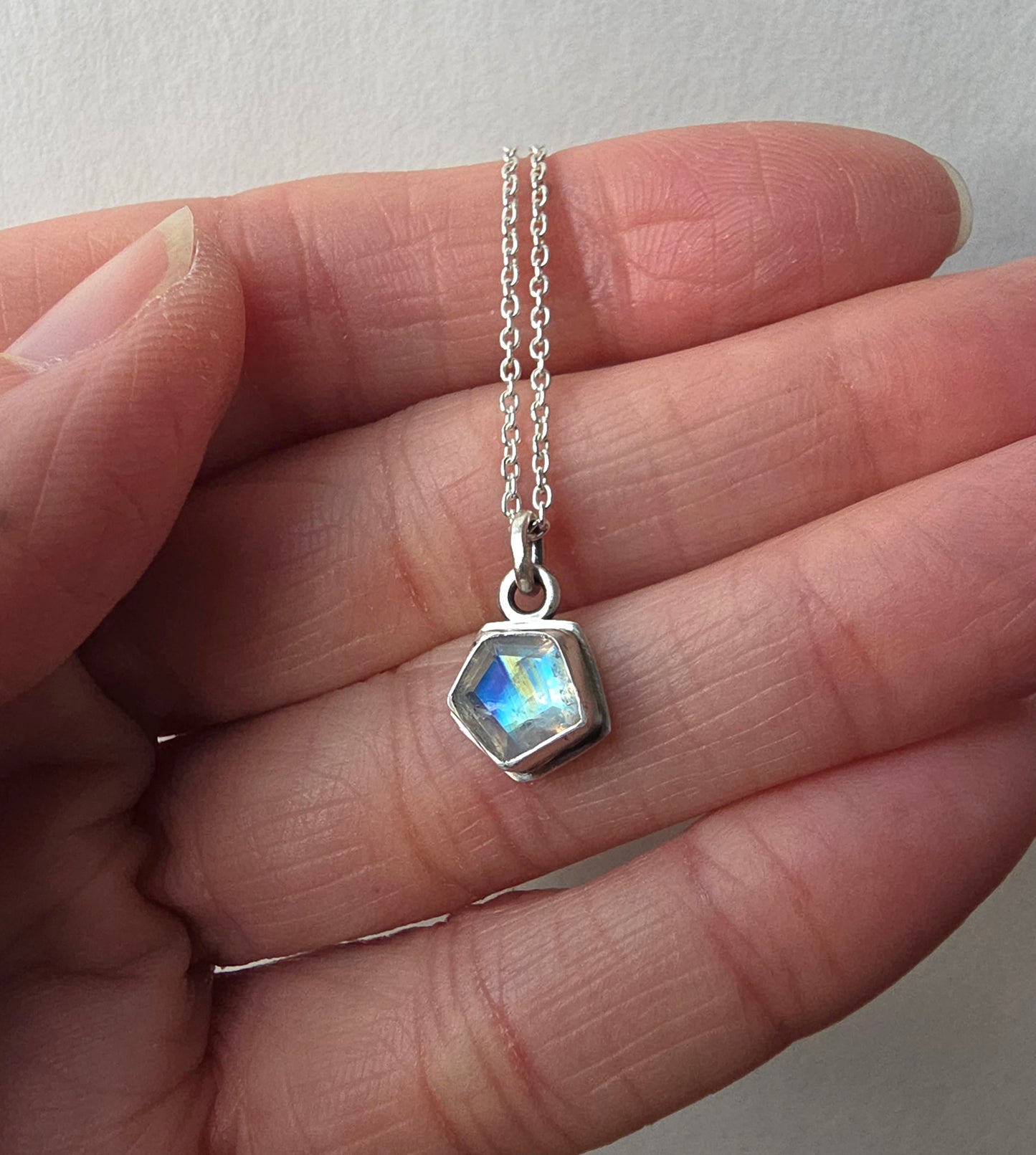 March Moonstone Necklaces