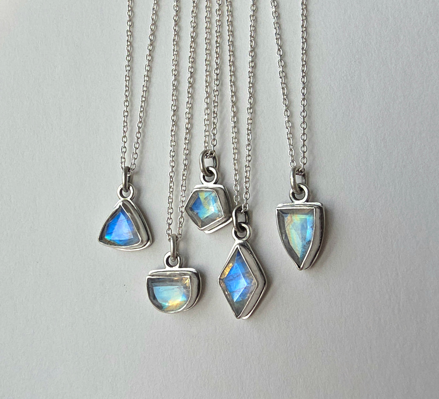 March Moonstone Necklaces