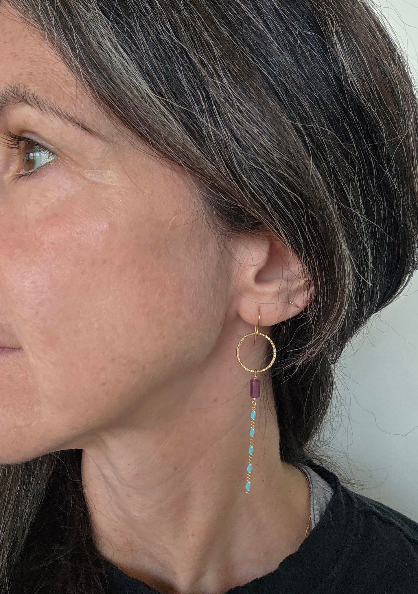 Turquoise Solstice Earring
