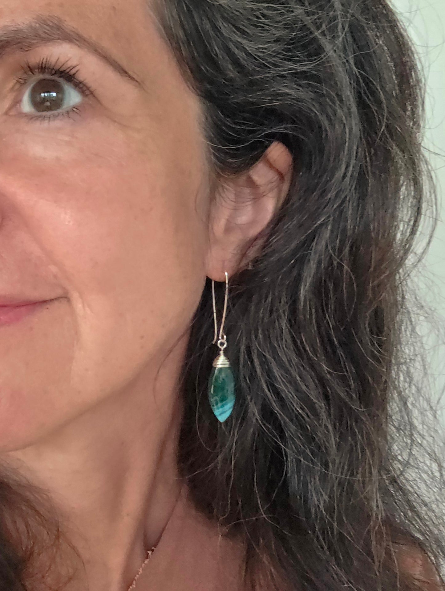 Chrysocolla Earrings