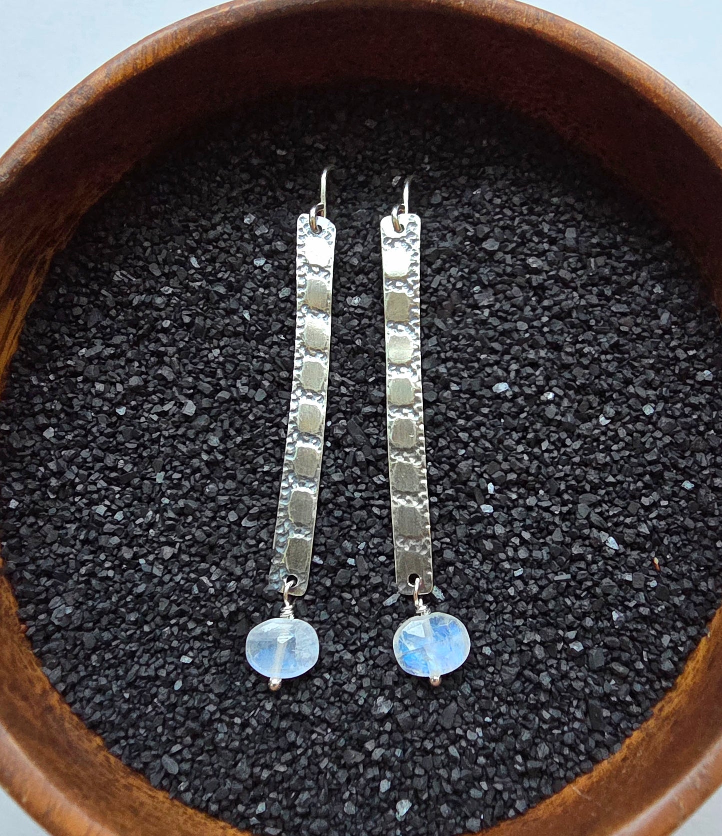 Rolled Strip Earrings