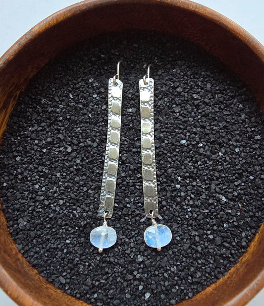 Rolled Strip Earrings