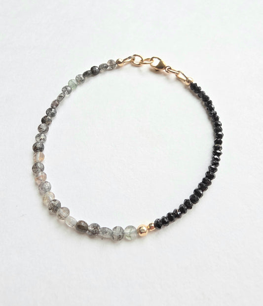 Onyx Quartz Bracelet
