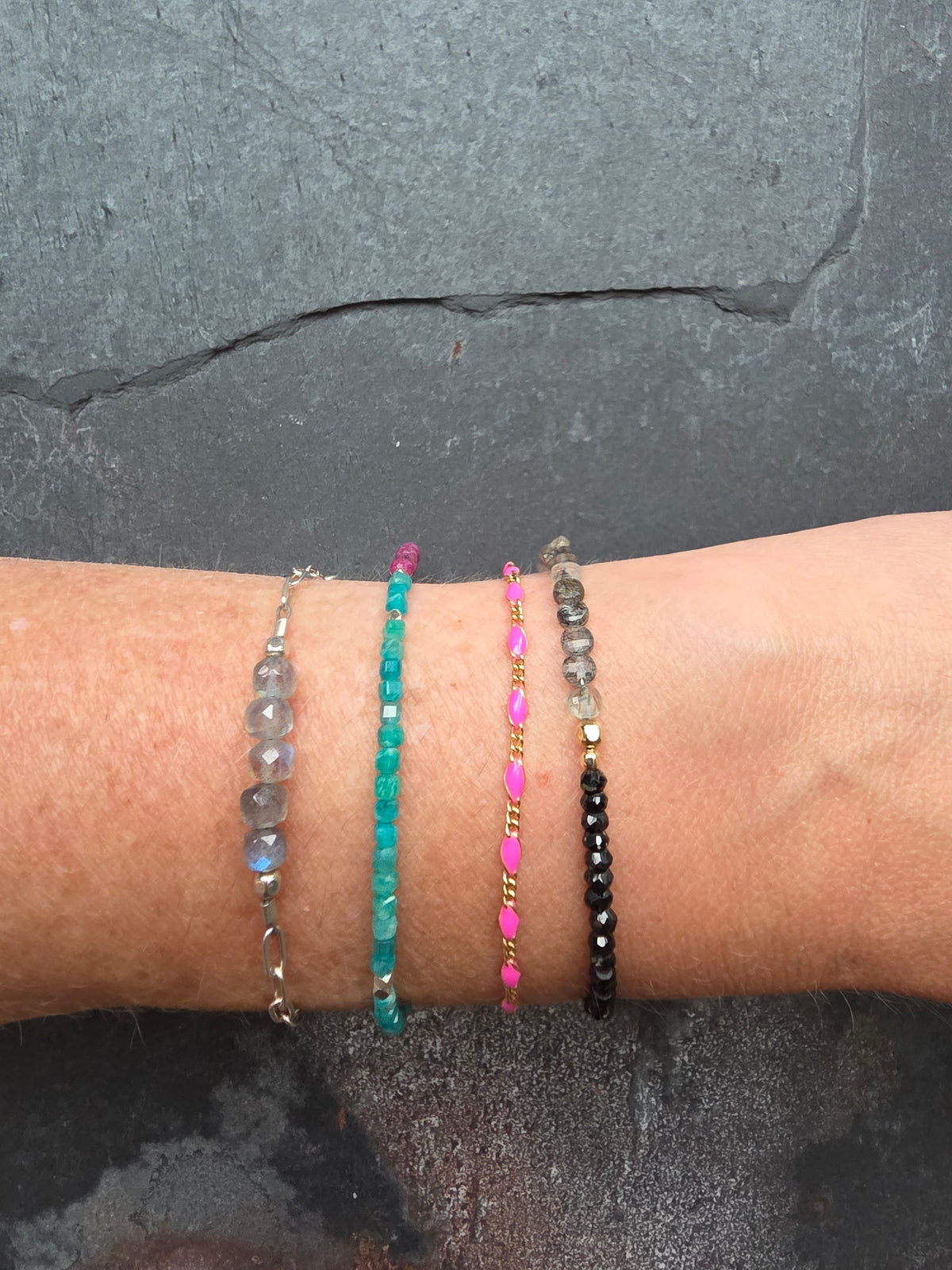 Onyx Quartz Bracelet