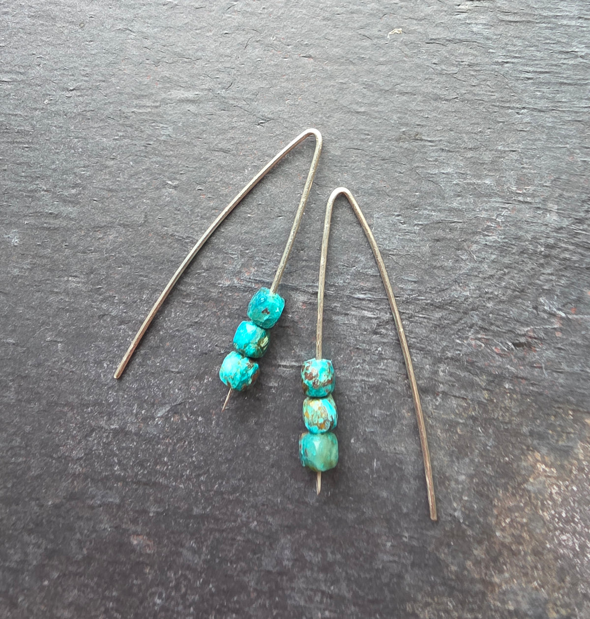 Chrysocholla Hooks