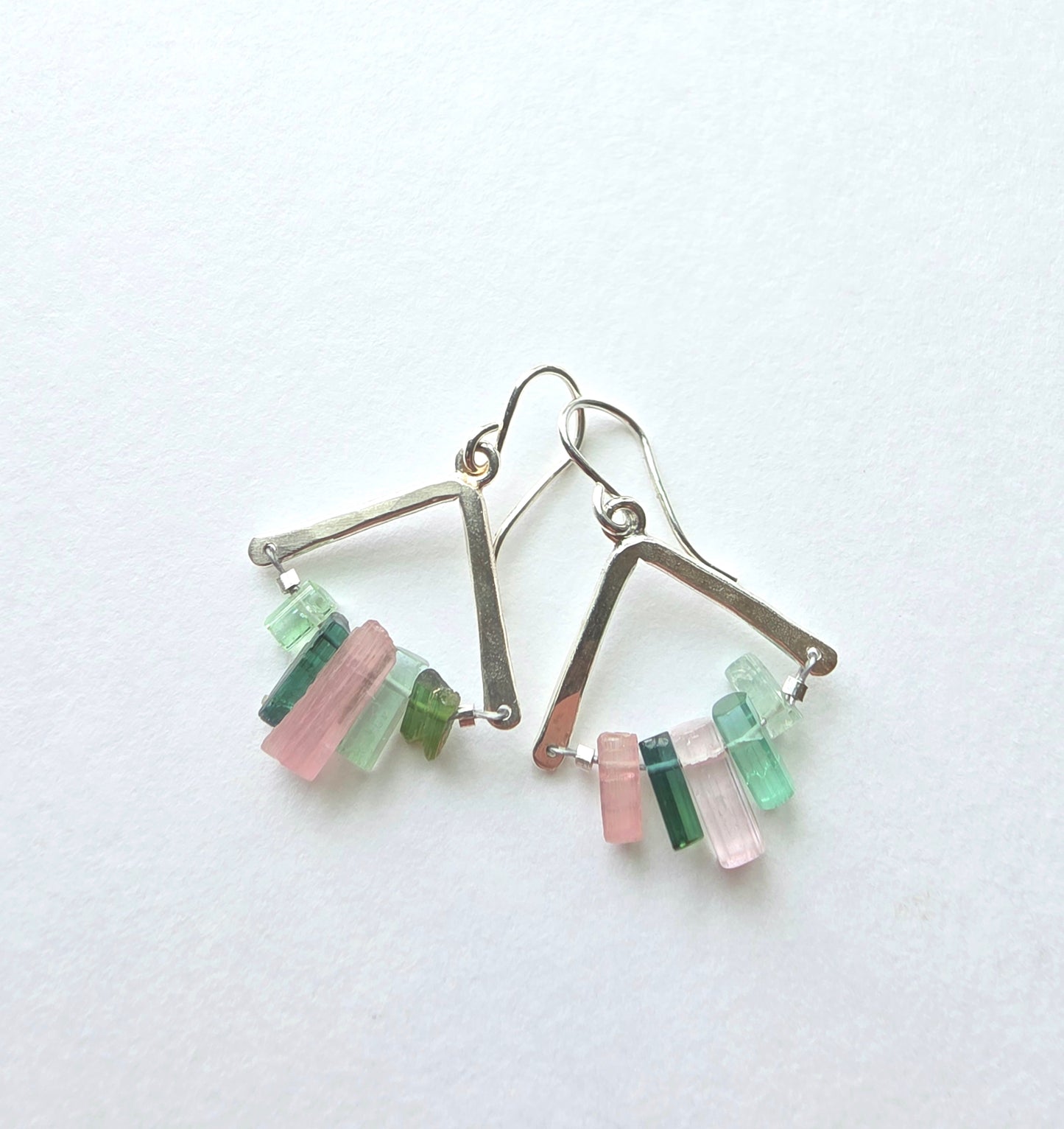 Tourmaline Shard Earrings