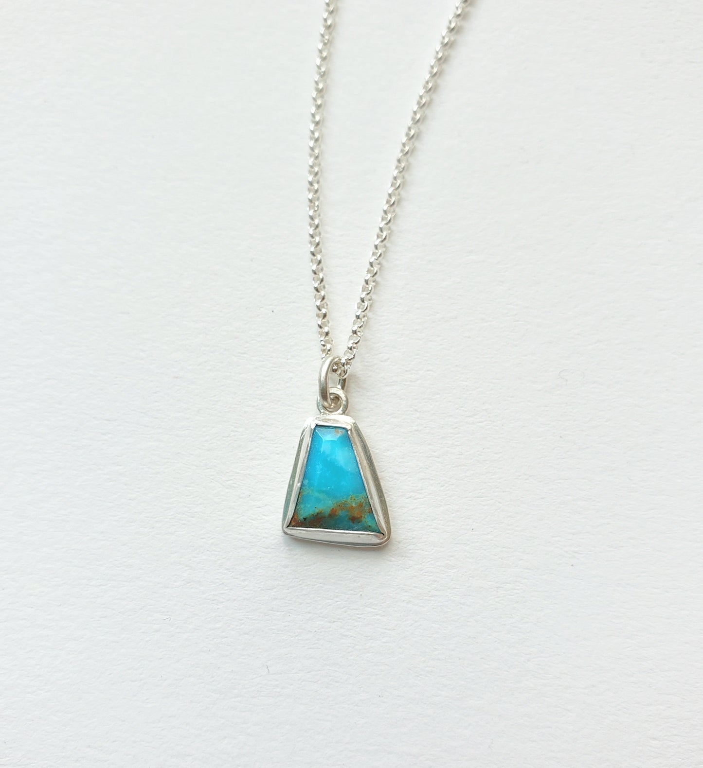 Turquoise Chip Necklace